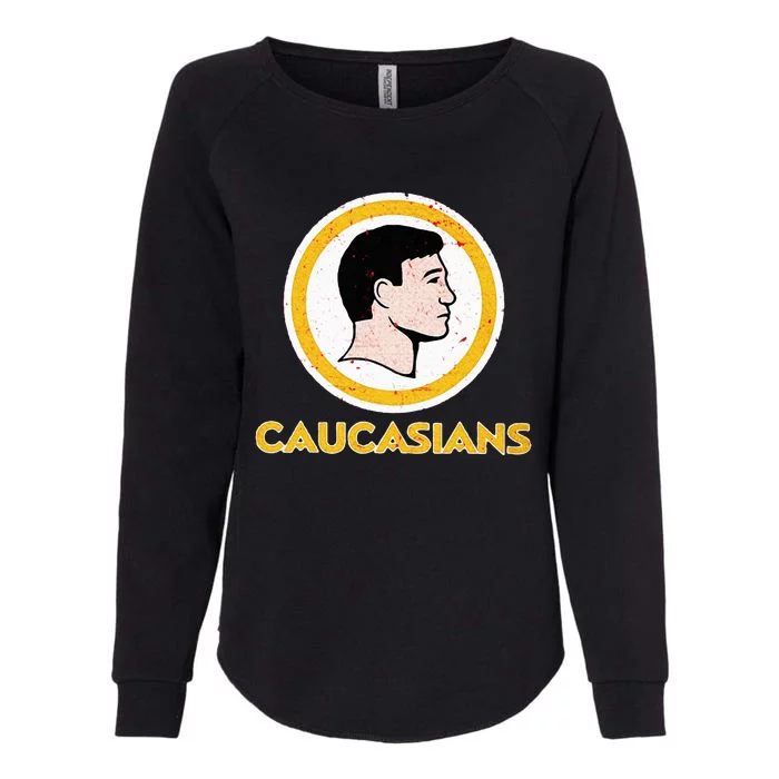 Funny Caucasian Womens California Wash Sweatshirt