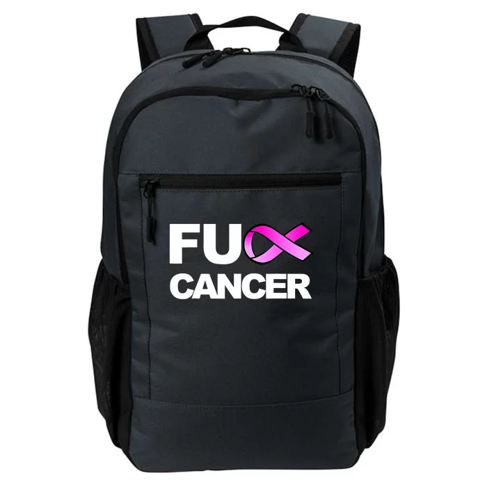 Fuck Cancer Funny Fuck Breast Cancer Awareness Daily Commute Backpack