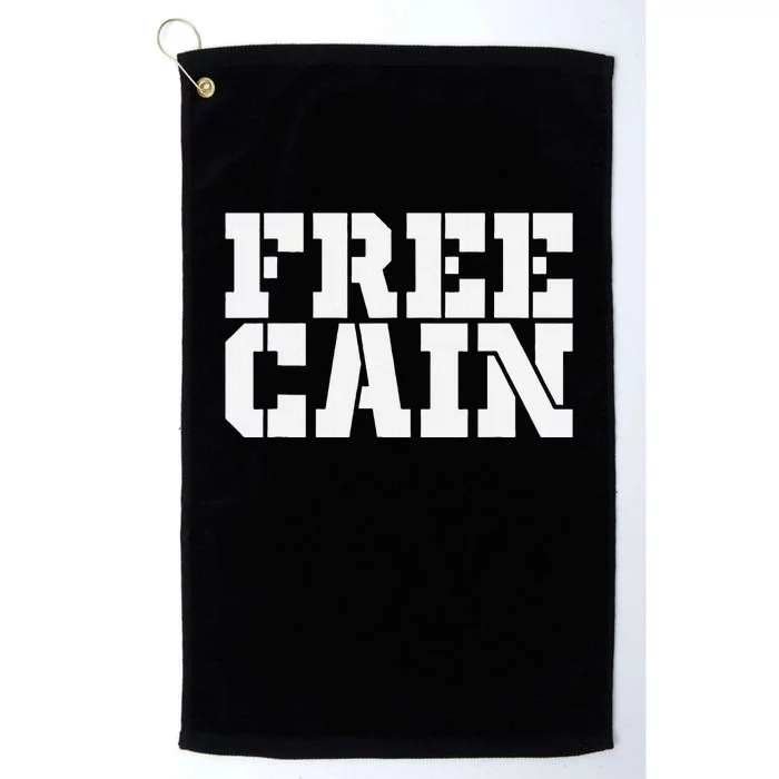 Free Cain Platinum Collection Golf Towel