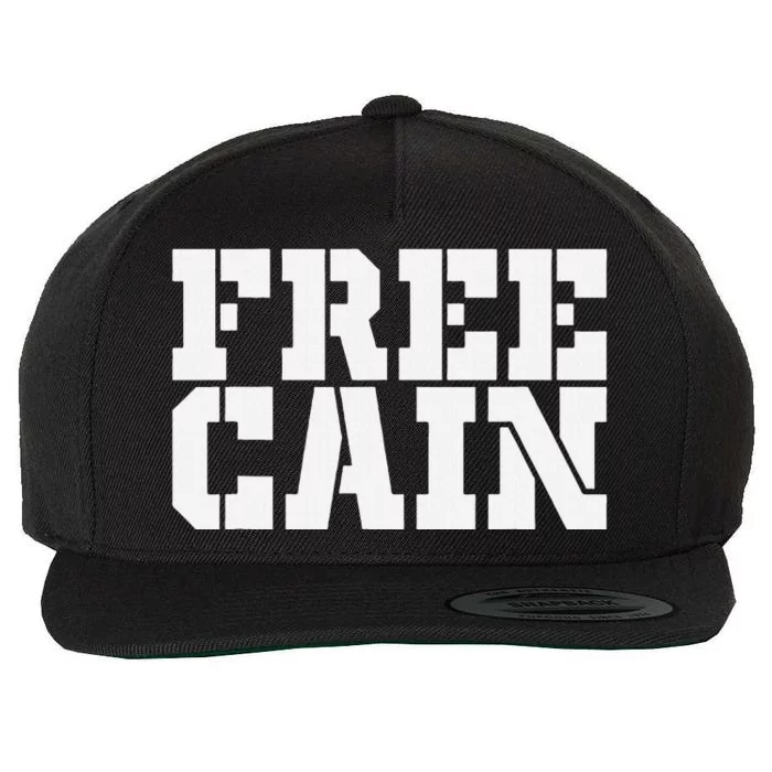 Free Cain Wool Snapback Cap