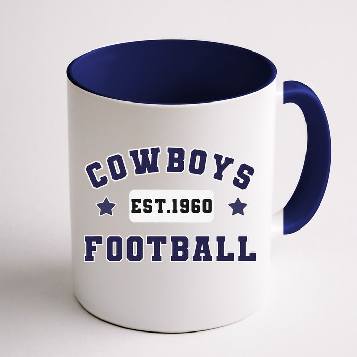 Funny Cowboys Football Est 1960 Front & Back Coffee Mug