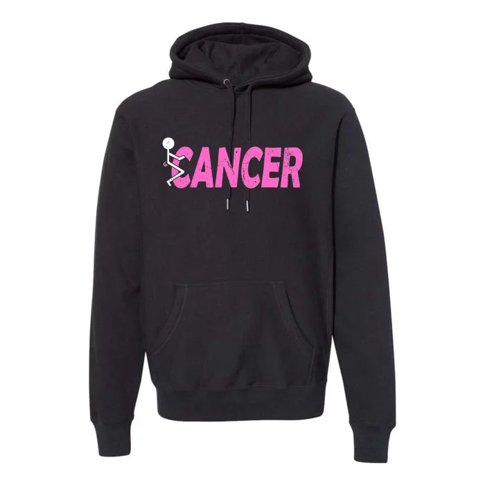 Funk Cancer Funny Breast Cancer For Women Cancer Survivor Premium Hoodie