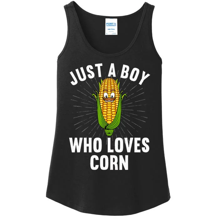 Funny Corn For Men Cob Kernel Farmer Corn Lover Ladies Essential Tank