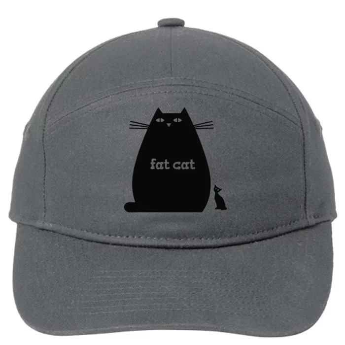 Fat Cat 7-Panel Snapback Hat