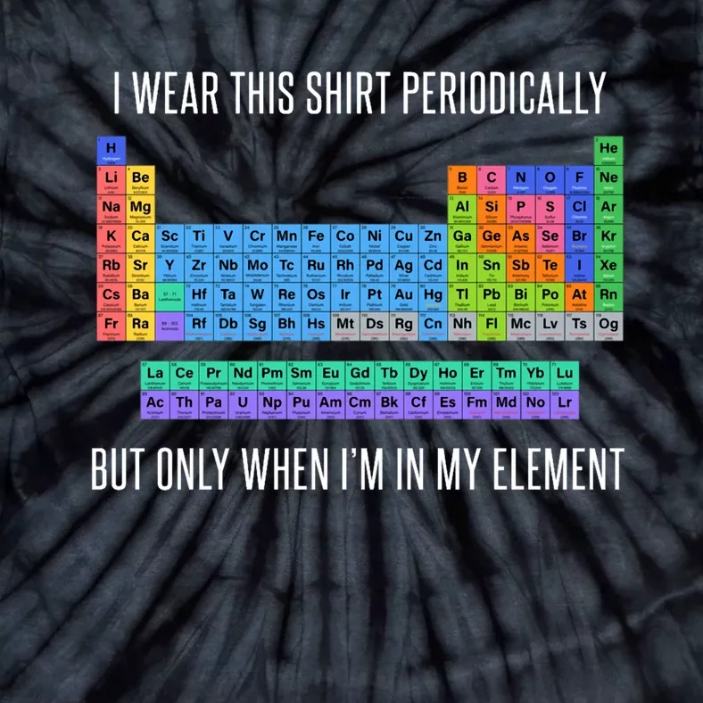 Funny Chemistry Tie-Dye T-Shirt