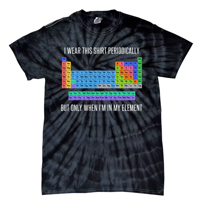 Funny Chemistry Tie-Dye T-Shirt