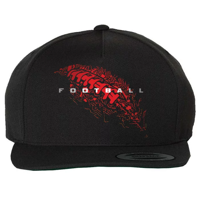 Football Clothing Football Wool Snapback Cap