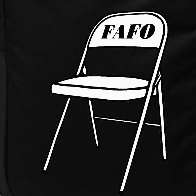 Folding Chair Fafo Alabama Meme Boat Brawl Funny Impact Tech Backpack