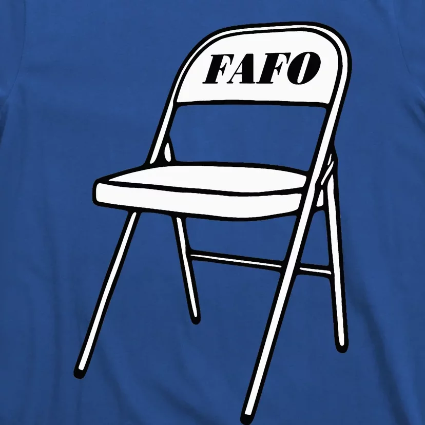 Folding Chair Fafo Alabama Meme Boat Brawl Funny T-Shirt