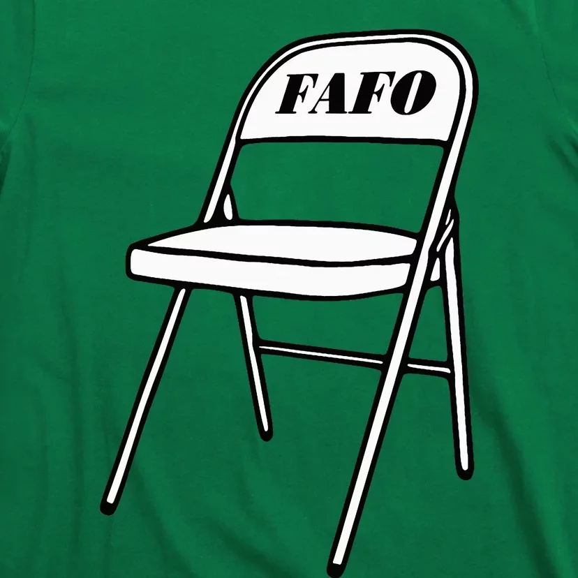 Folding Chair Fafo Alabama Meme Boat Brawl Funny T-Shirt | TeeShirtPalace