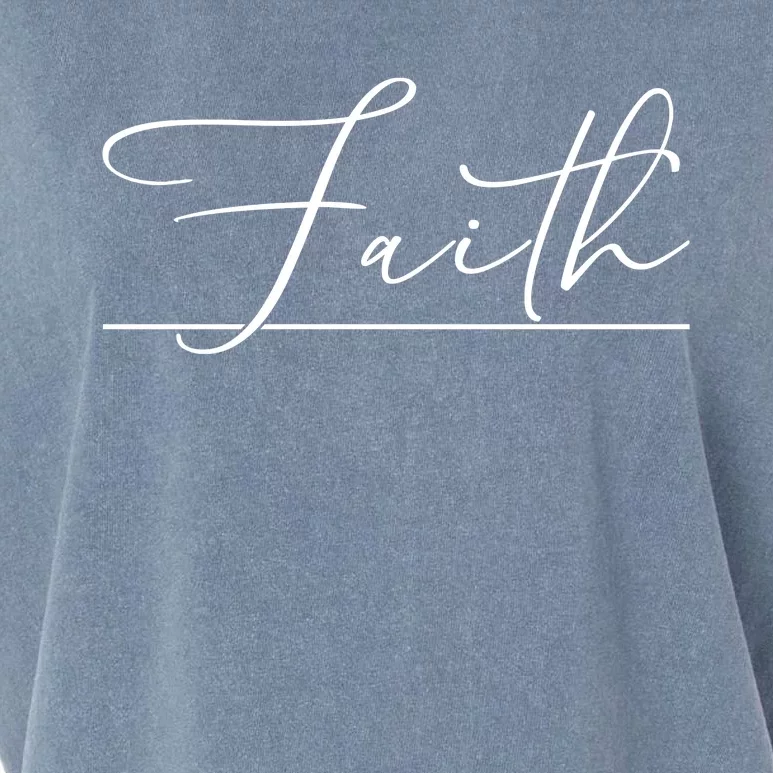 Faith Christian Garment-Dyed Women's Muscle Tee