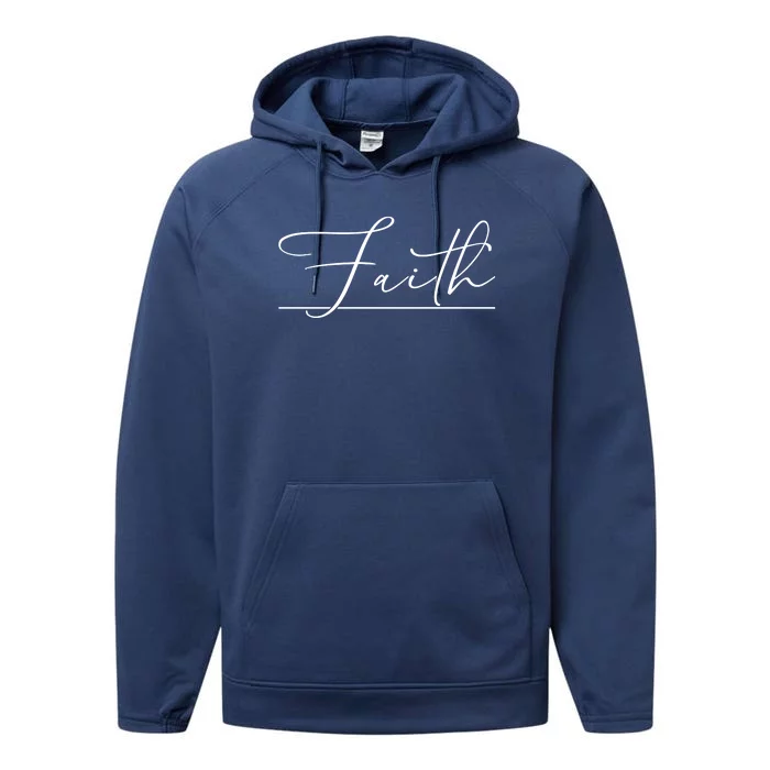 Faith Christian Performance Fleece Hoodie