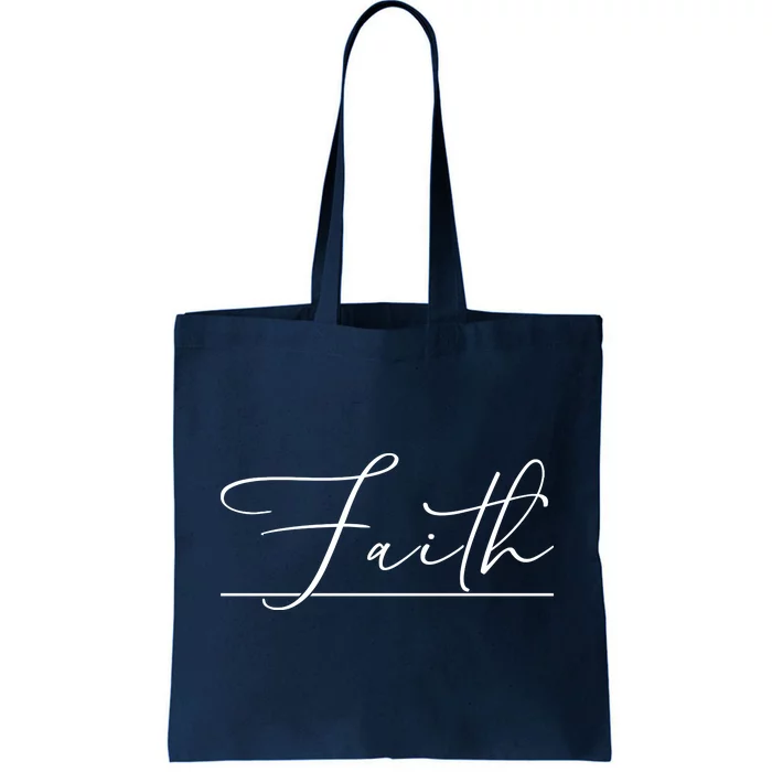 Faith Christian Tote Bag