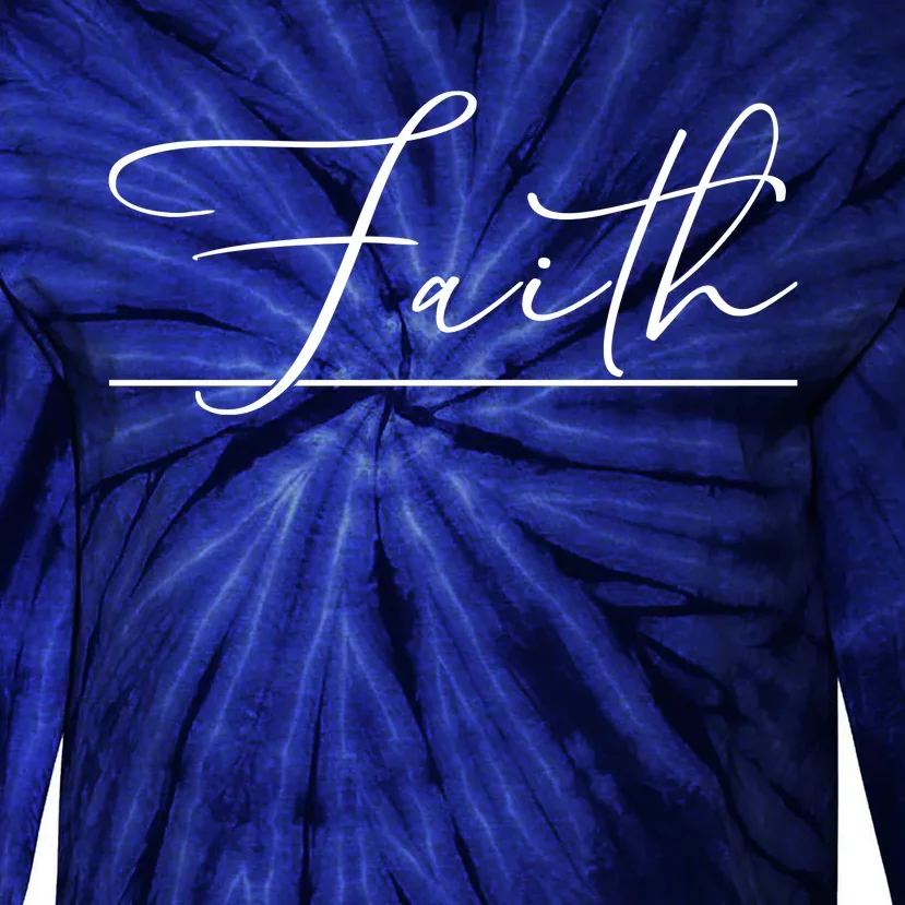 Faith Christian Tie-Dye Long Sleeve Shirt