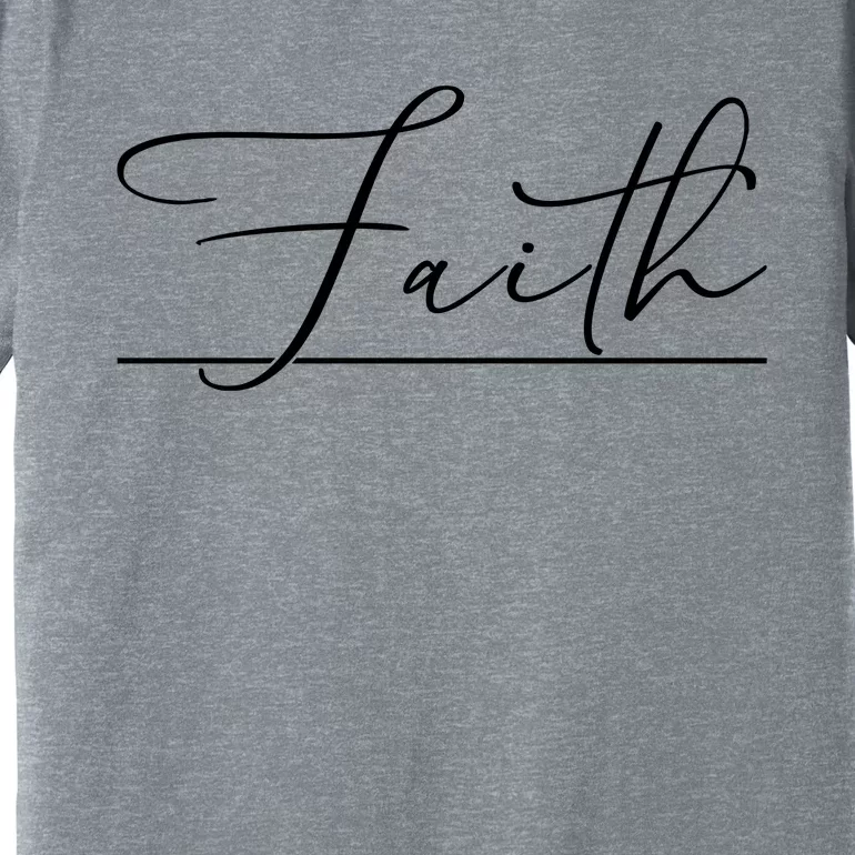 Faith Christian Premium T-Shirt