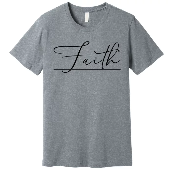 Faith Christian Premium T-Shirt