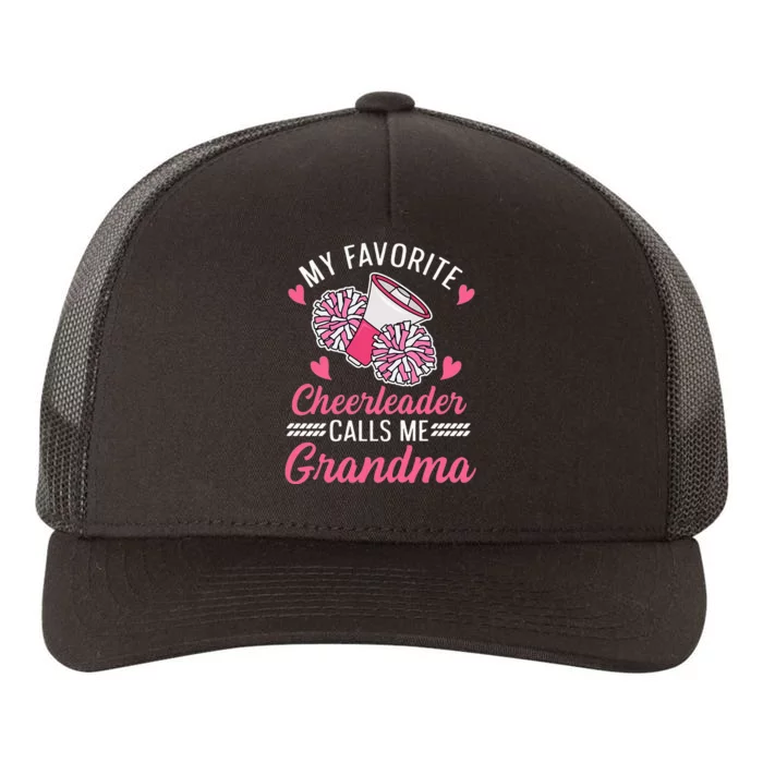 funny Cheer Grandma Quote for your Cheerleading Grandma Yupoong Adult 5-Panel Trucker Hat