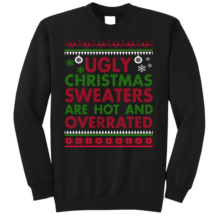 FUNNY CHRISTMAS GIFT FOR UGLY PARTY Tall Sweatshirt