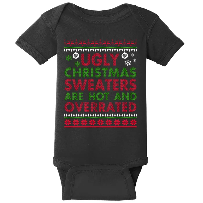 FUNNY CHRISTMAS GIFT FOR UGLY PARTY Baby Bodysuit