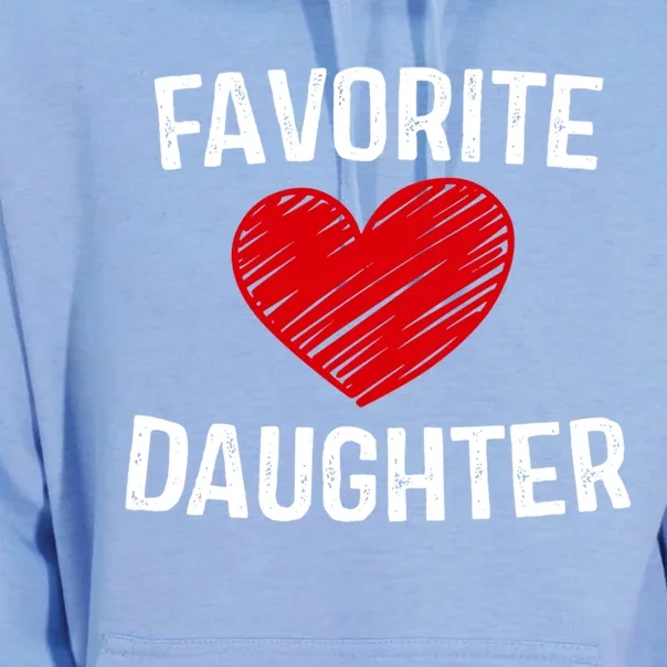 Funny Christmas Gifgift Hq Favorite Daughter Cool Gift Blue Small Unisex Surf Hoodie