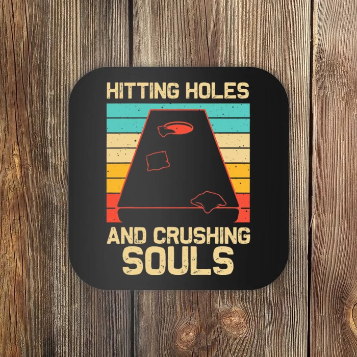 Funny Cornhole Gift For Women Cornhole Players Holes Coaster