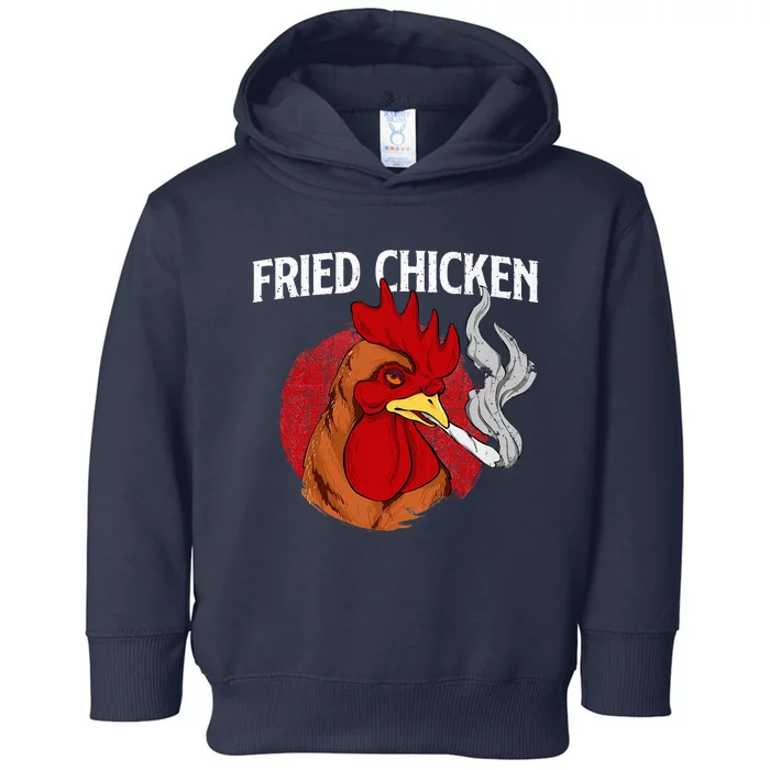 Fried Chicken Gangster Chickens Farm Owner Farmyard Farmer Toddler Hoodie