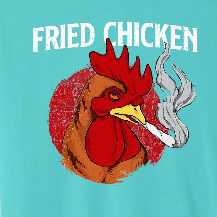 Fried Chicken Gangster Chickens Farm Owner Farmyard Farmer ChromaSoft Performance T-Shirt