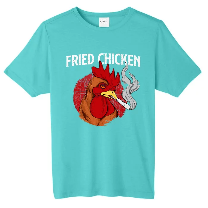 Fried Chicken Gangster Chickens Farm Owner Farmyard Farmer ChromaSoft Performance T-Shirt