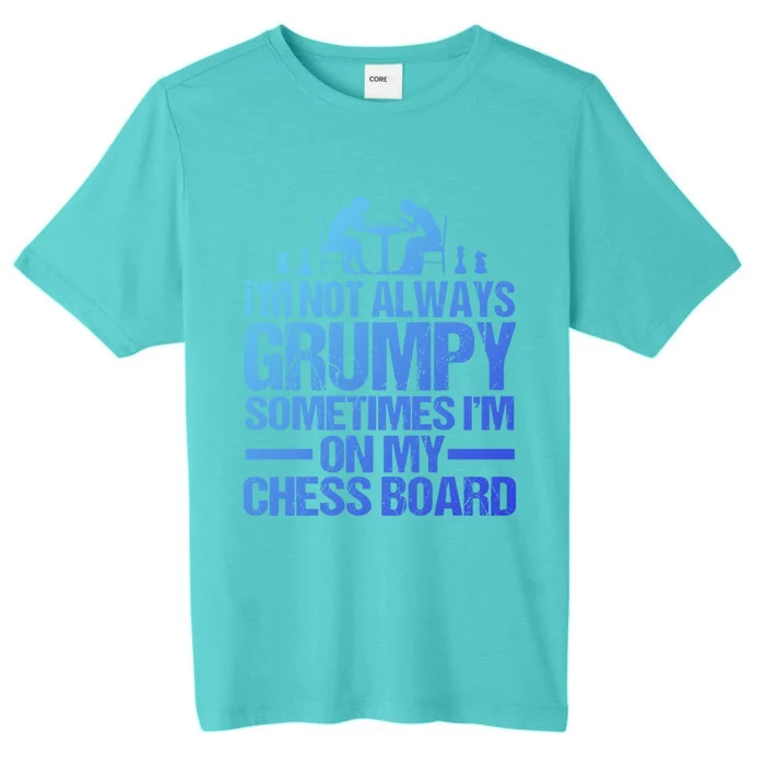 Funny Chess Grandpa Funny Retired Papa Gift ChromaSoft Performance T-Shirt