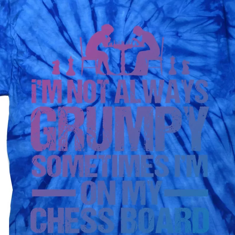 Funny Chess Grandpa Funny Retired Papa Gift Tie-Dye T-Shirt