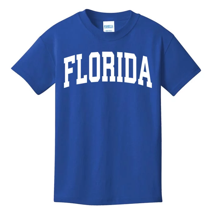 Florida Crewneck Gift Sports College Style State Funny Gift Kids T-Shirt