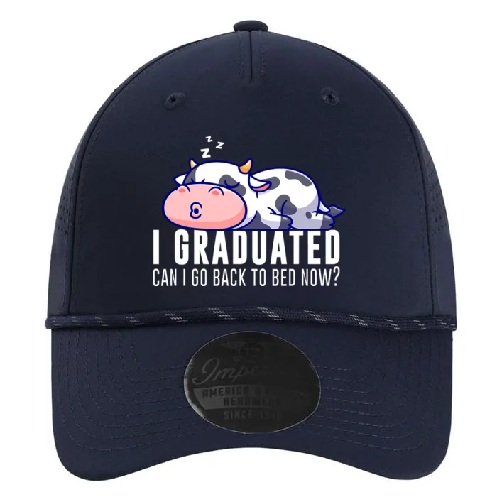 Funny Cow Graduation I Graduated Can I Go Back To Bed Now Performance The Dyno Cap