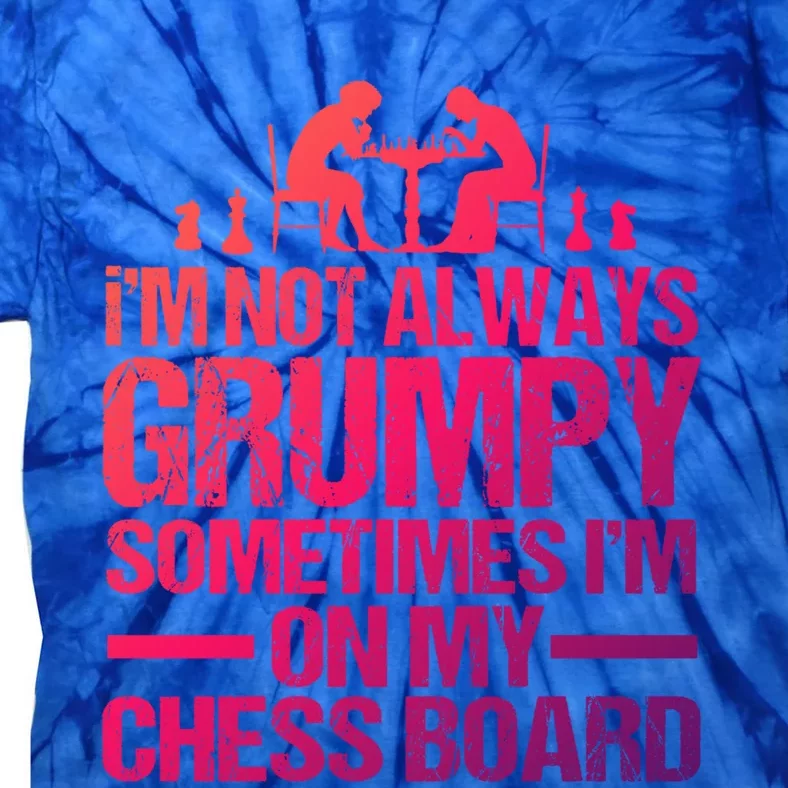 Funny Chess Grandpa Funny Retired Papa Gift Tie-Dye T-Shirt