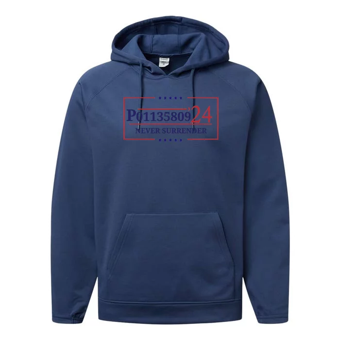 Fulton County Georgia Jail Prisoner Inmate P01135809 Mugshot Performance Fleece Hoodie