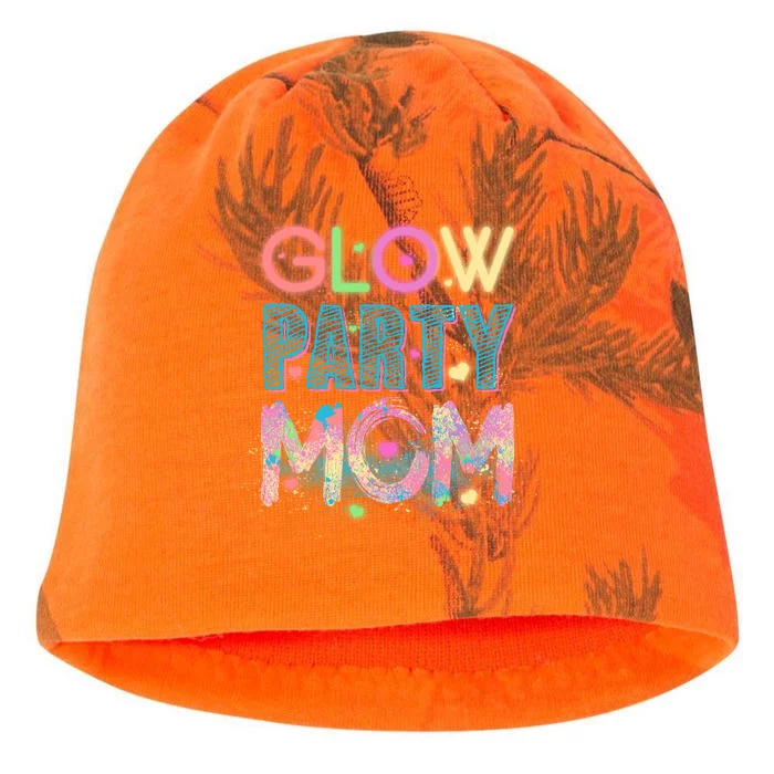 Funny Cute Glow Party Mom Kati - Camo Knit Beanie