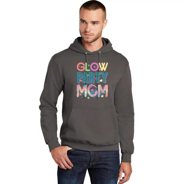 Funny Cute Glow Party Mom Hoodie