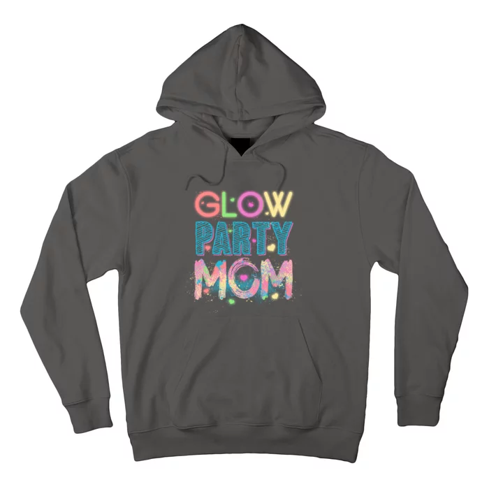 Funny Cute Glow Party Mom Hoodie