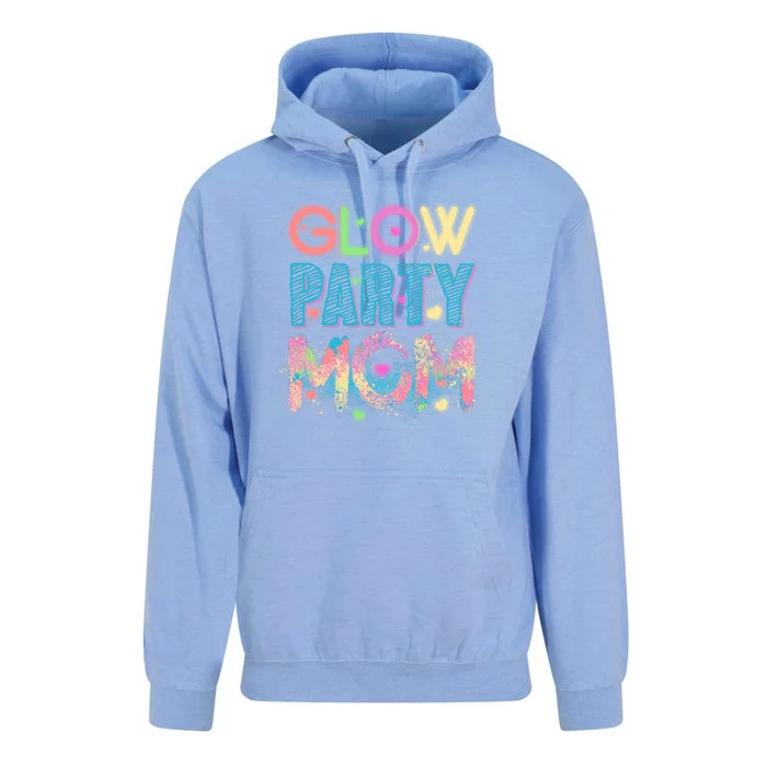 Funny Cute Glow Party Mom Unisex Surf Hoodie