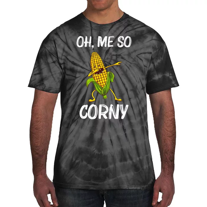 Funny Corn Gift For  Corn On The Cob Costume Farmer Tie-Dye T-Shirt