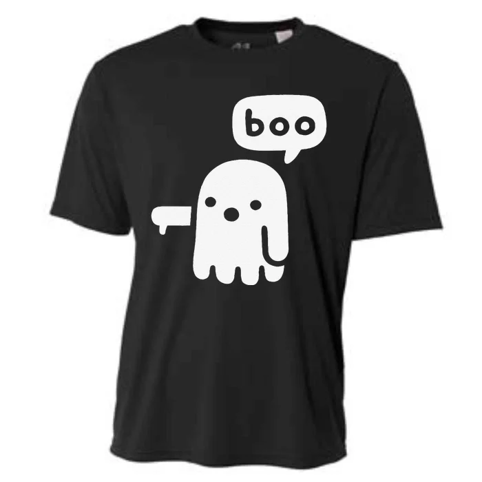 Funny Chunky Ghost Of Disapproval Boo Halloween Classic Cooling Performance Crew T-Shirt