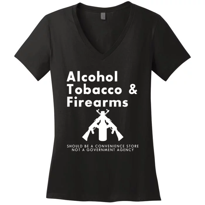 Funny Conservative Gun Rights Second Amendment Women's V-Neck T-Shirt