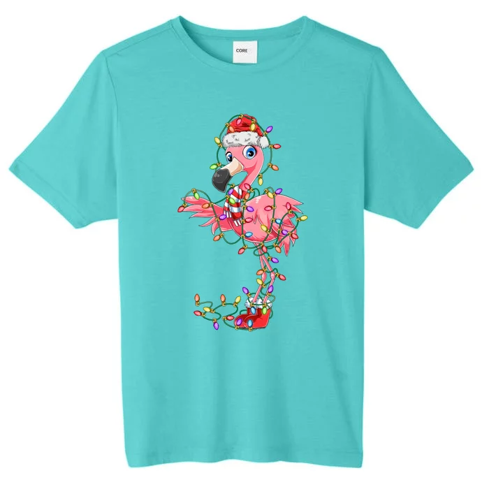 Flamingo Christmas Gift Pink Flamingo Gift ChromaSoft Performance T-Shirt