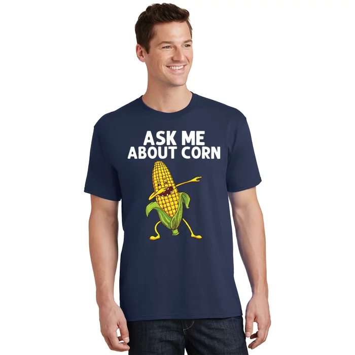 Funny Corn Gift For Men Women Corn On The Cob Costume Farmer T-Shirt