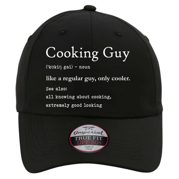 Funny Cooking Guy Definition Gift For Cook Lovers The Original Performance Cap