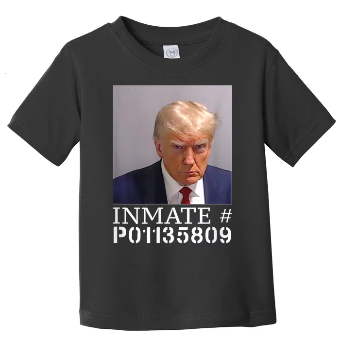 Fulton County Georgia Jail Prisoner Inmate P01135809 Mugshot Toddler T-Shirt