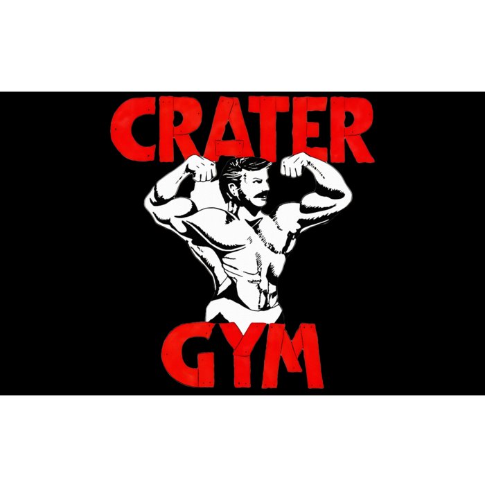 Funny Crater Gym Bumper Sticker