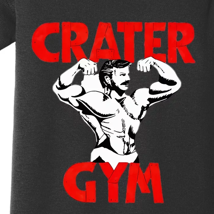 Funny Crater Gym Baby Bodysuit