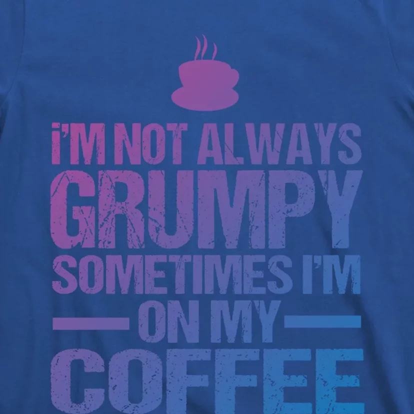 Funny Coffee Grandpa Funny Retired Papa Gift T-Shirt