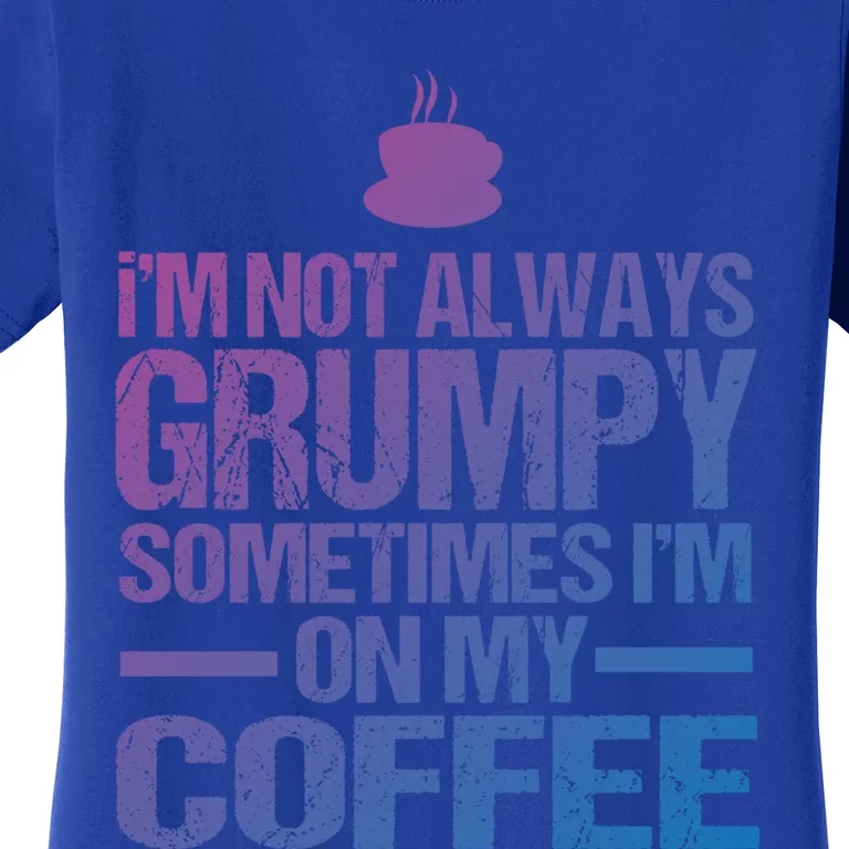 Funny Coffee Grandpa Funny Retired Papa Gift Women's T-Shirt