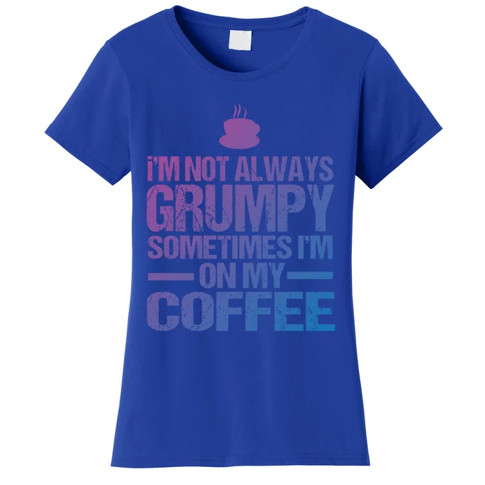 Funny Coffee Grandpa Funny Retired Papa Gift Women's T-Shirt